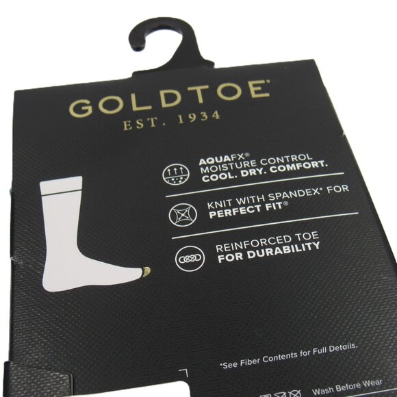 Gold Toe Men's Nautical Socks 3 Pair Palm/Lobster/Boat Pastel Combo One Size - Picture 6 of 6